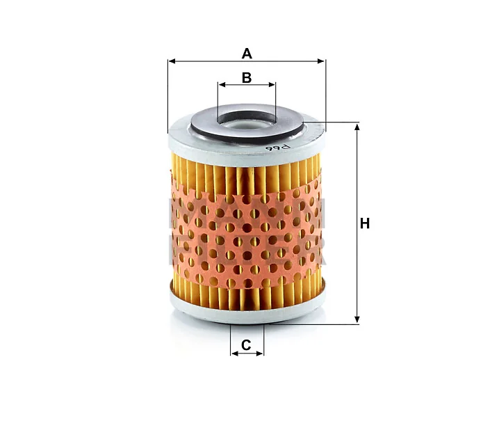 Mann-Filter - P 66 x - Fuel filter