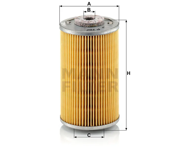 Mann-Filter - P 707 - Fuel filter