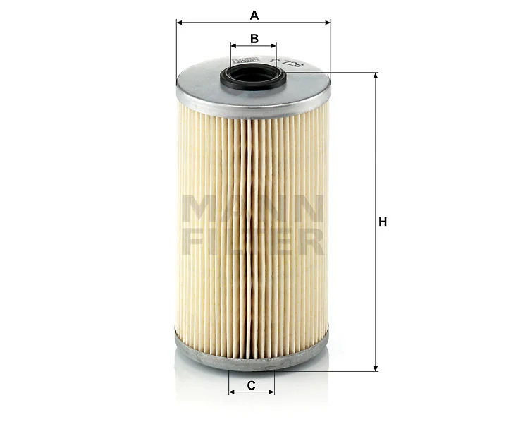 Mann-Filter - P 726 x - Fuel filter