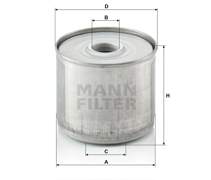 Mann-Filter - P 917/1 x - Fuel filter (element)