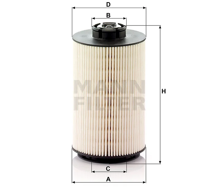 Mann-Filter - PU 1058/1 x - Fuel filter