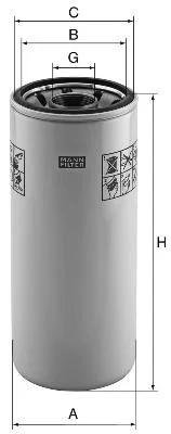 Mann-Filter - W 11 011 - Oil filter