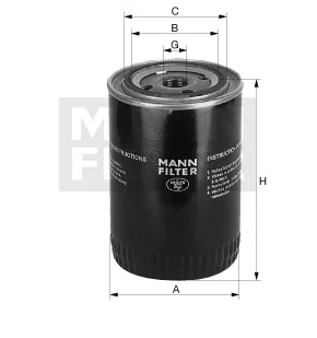 Mann-Filter - W 13 006 - Oil filter