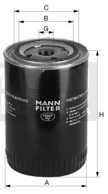 Mann-Filter - W 9035 - Oil filter
