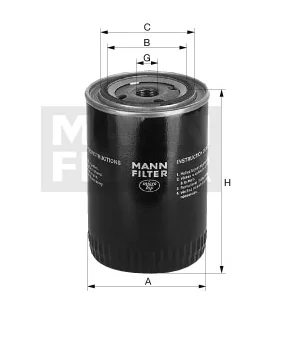 Mann-Filter - WD 10 005 - Oil filter
