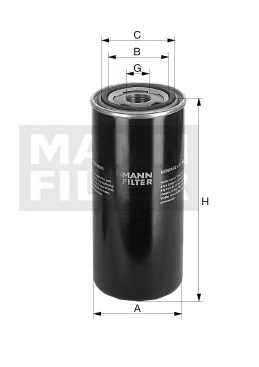 Mann-Filter - WD 10 022 - Oil filter