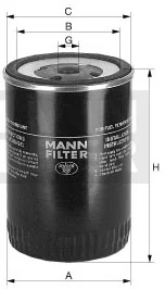 Mann-Filter - WDK 11 102/21 - Fuel filter