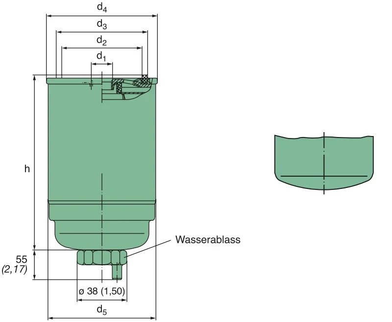 Mann-Filter - WDK 719 - Fuel filter
