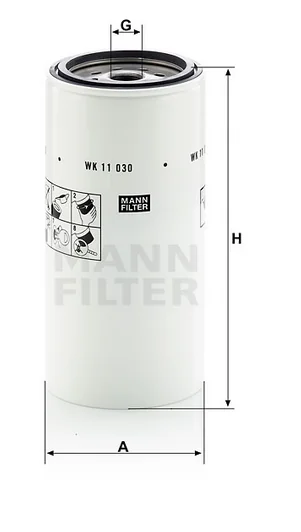 Mann-Filter - WK 11 030 x - Fuel filter spin-on