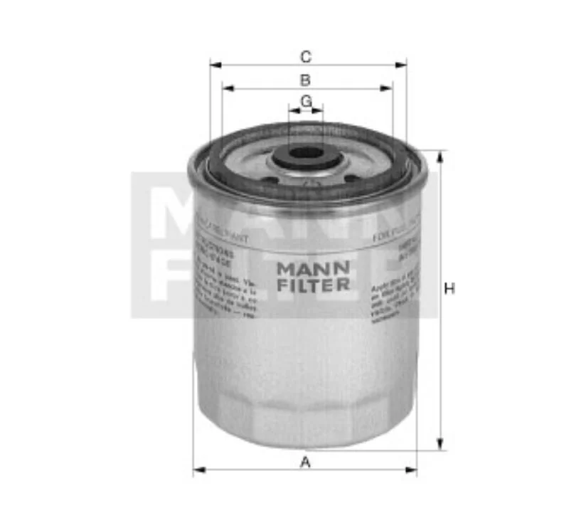Mann-Filter - WK 11 051 - Fuel filter spin-on