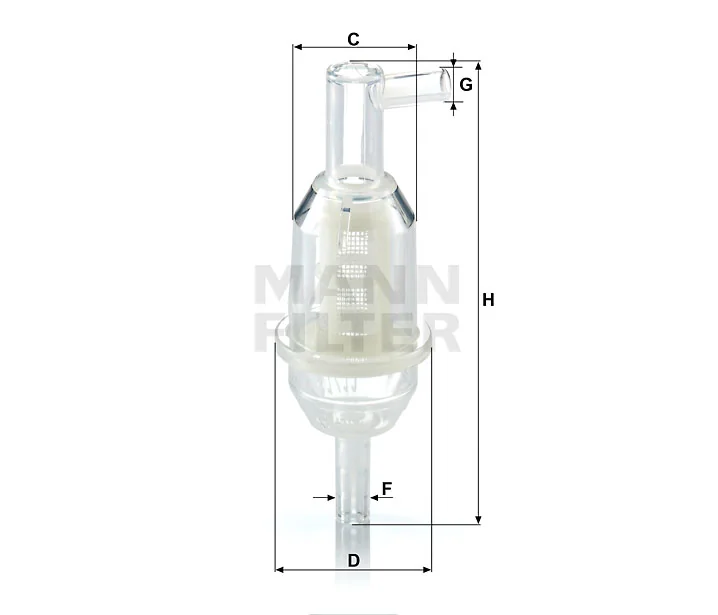 Mann-Filter - WK 31/11 (10) - Fuel filter in-line