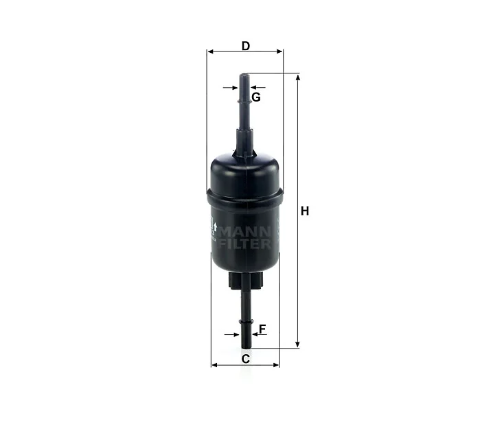 Mann-Filter - WK 511/2 - Fuel filter