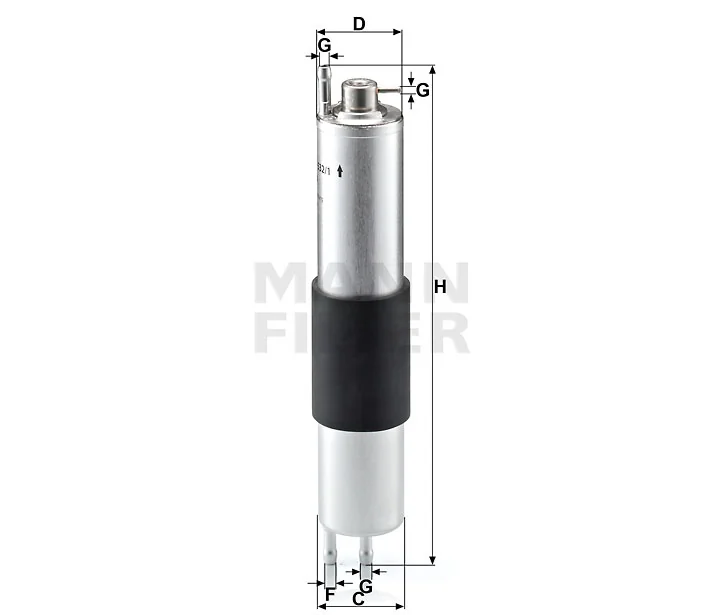 Mann-Filter - WK 532/1 - Fuel filter