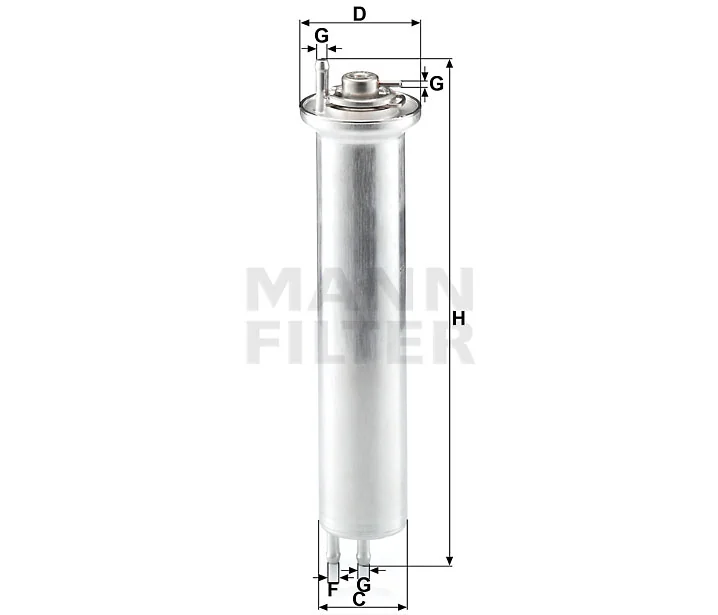 Mann-Filter - WK 532 - Fuel filter