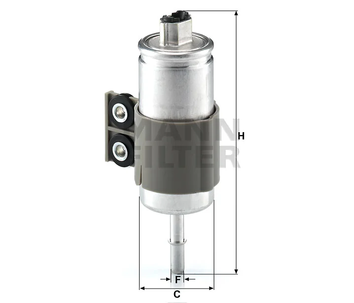 Mann-Filter - WK 611/6 - Fuel filter