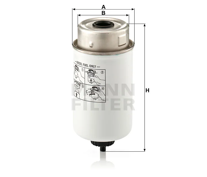 Mann-Filter - WK 8014 - Fuel filter