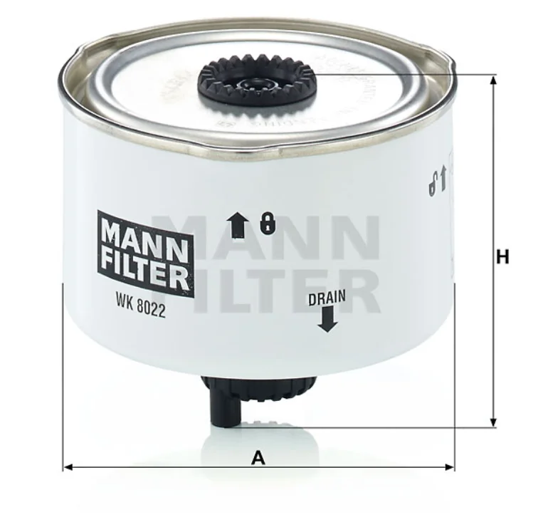 Mann-Filter - WK 8022 x - Fuel filter