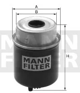 Mann-Filter - WK 8132 - Fuel filter