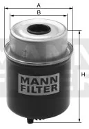 Mann-Filter - WK 8150 - Fuel filter