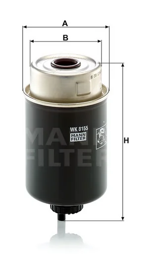 Mann-Filter - WK 8155 - Fuel filter