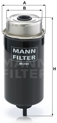 Mann-Filter - WK 8184 - Fuel filter spin-on