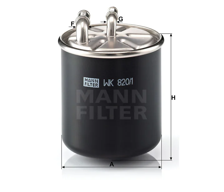 Mann-Filter - WK 820/1 - Fuel filter