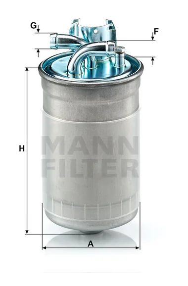 Mann-Filter - WK 823/1 - Fuel filter
