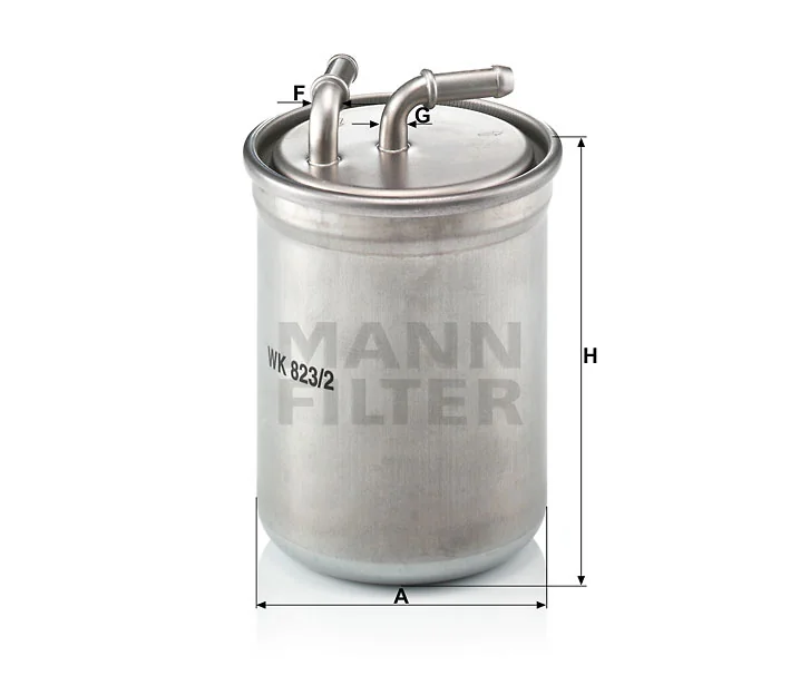 Mann-Filter - WK 823/2 - Fuel filter in-line