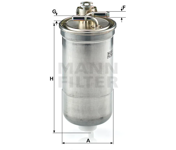 Mann-Filter - WK 829/1 x - Fuel filter