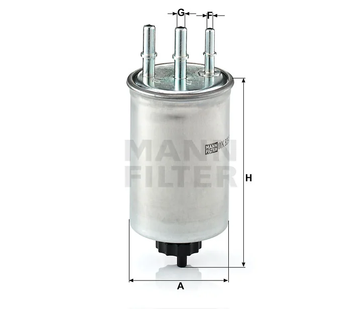 Mann-Filter - WK 829/3 - Fuel filter in-line