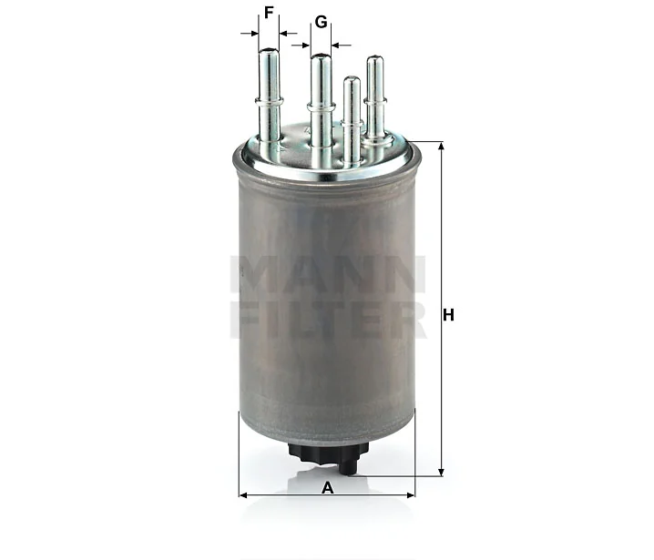 Mann-Filter - WK 829/5 - Fuel filter in-line