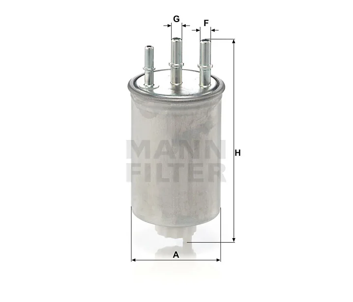 Mann-Filter - WK 829/6 - Fuel filter