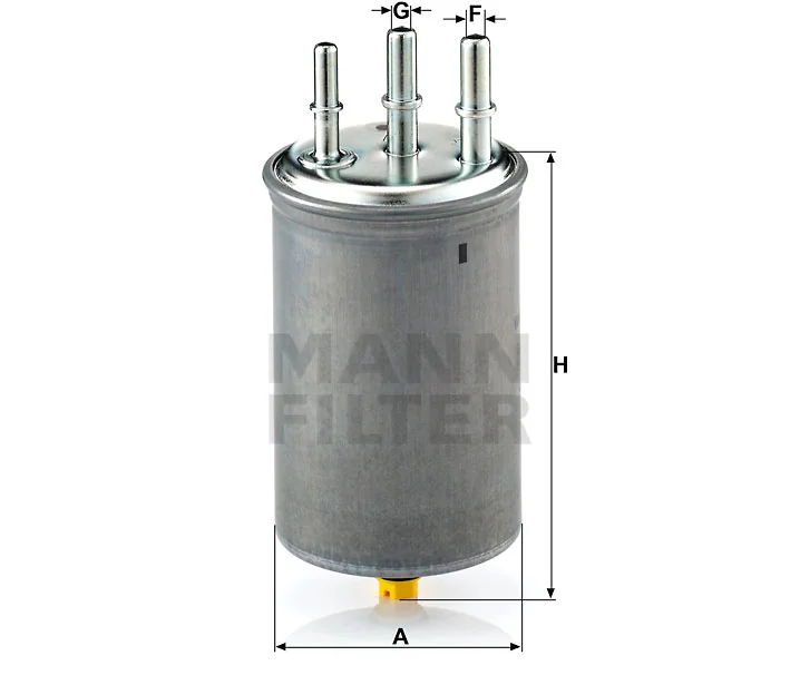 Mann-Filter - WK 829/7 - Fuel filter