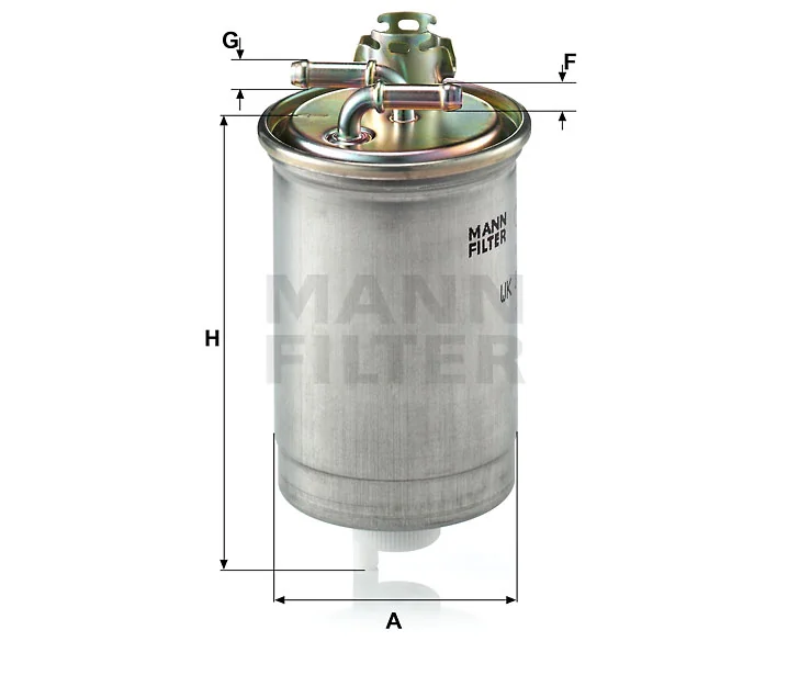 Mann-Filter - WK 853/11 - Fuel filter