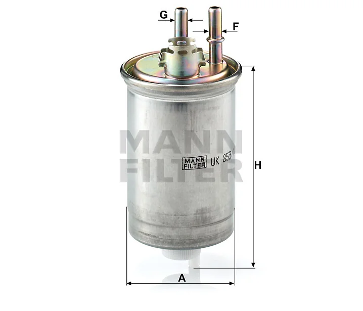 Mann-Filter - WK 853/18 - Fuel filter