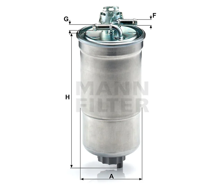 Mann-Filter - WK 853/3 x - Fuel filter