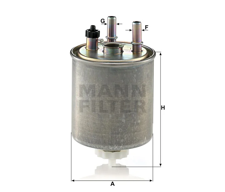 Mann-Filter - WK 9022 - Fuel filter