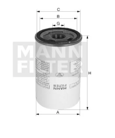Mann-Filter - WK 9059 - Fuel filter