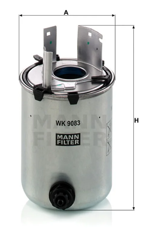 Mann-Filter - WK 9083 - Fuel filter spin-on