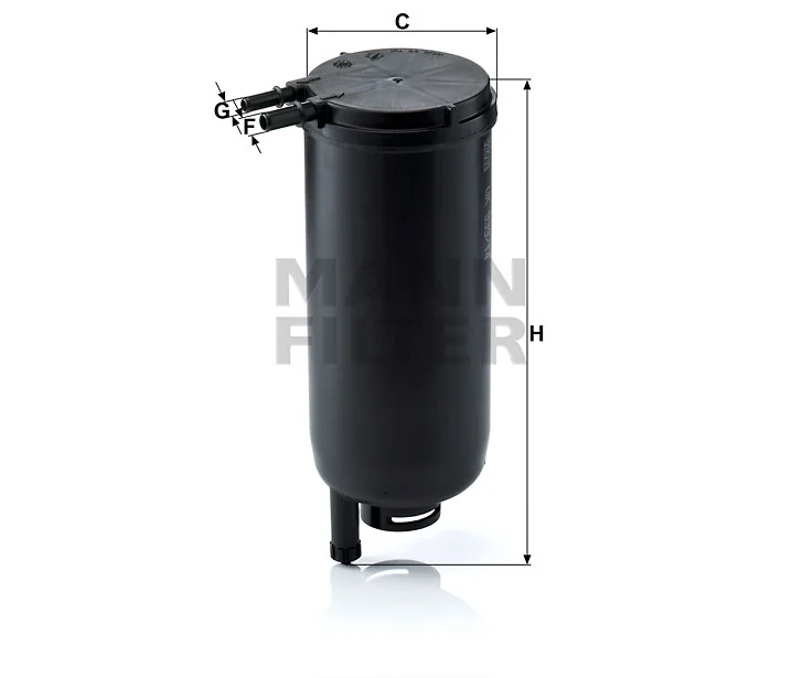 Mann-Filter - WK 939/14 x - Fuel filter