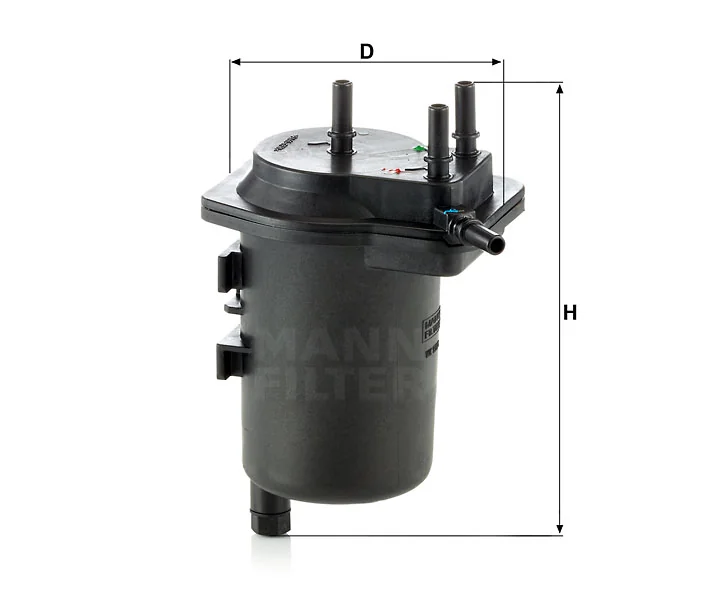 Mann-Filter - WK 939/4 - Fuel filter in-line