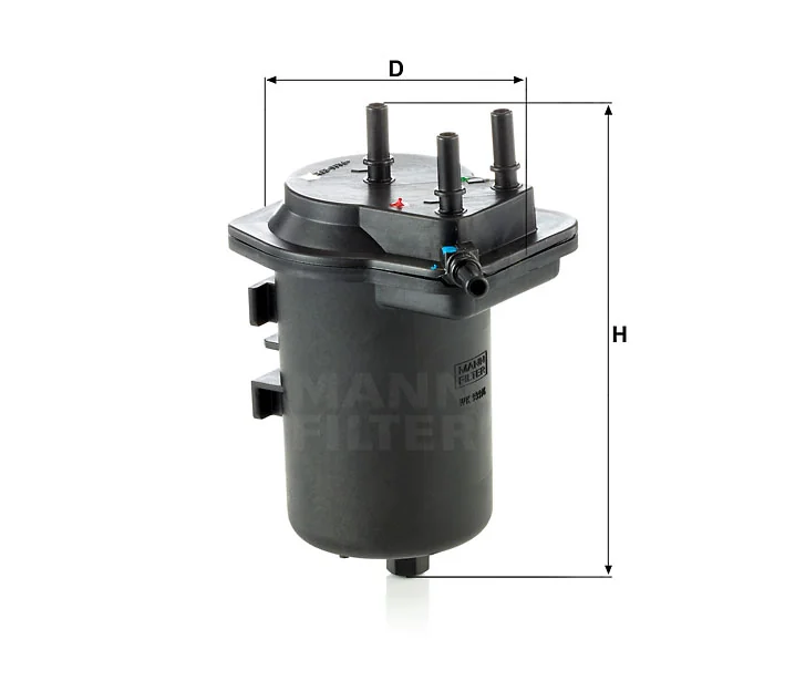 Mann-Filter - WK 939/6 - Fuel filter