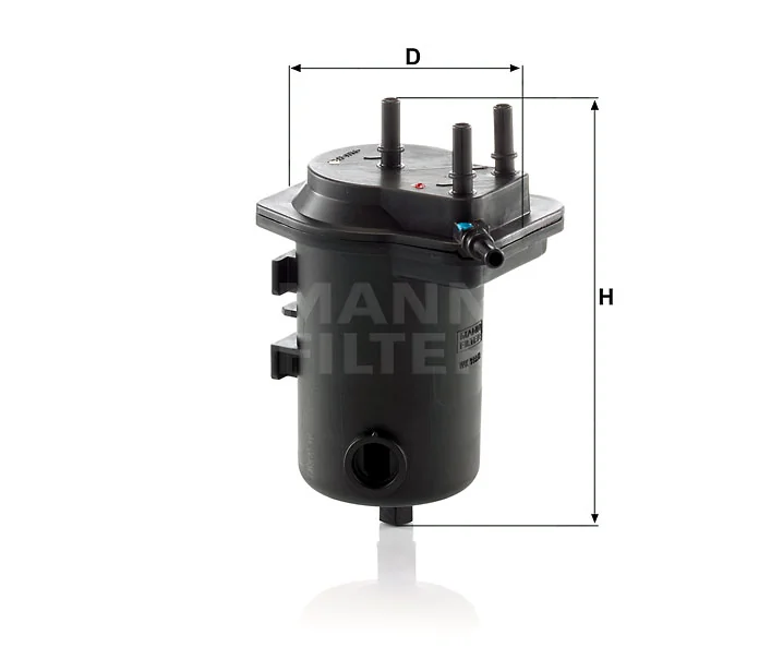 Mann-Filter - WK 939/8 x - Fuel filter