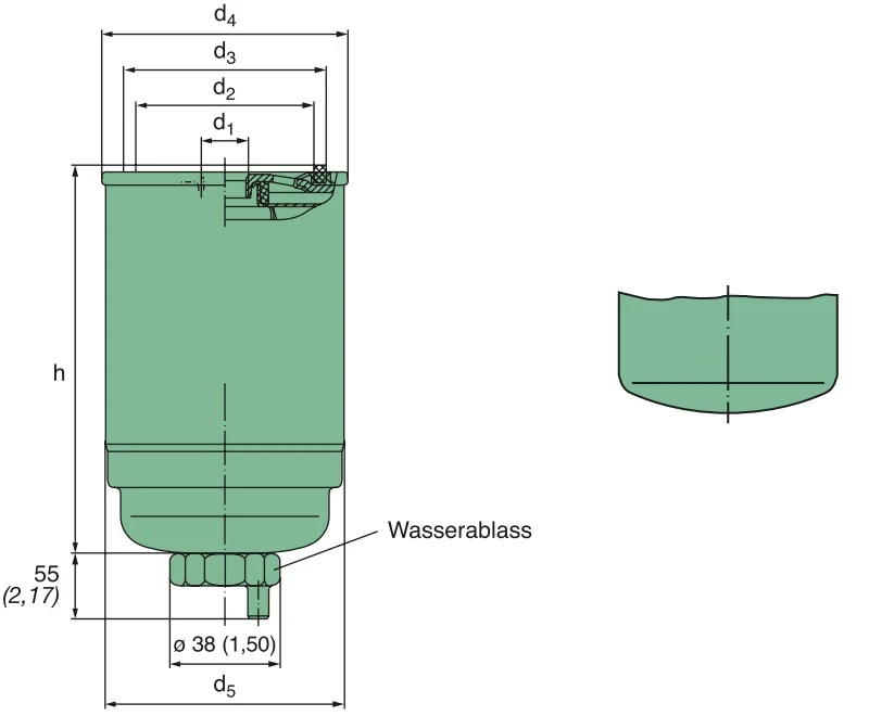 Mann-Filter - WK 962/7 - Fuel filter