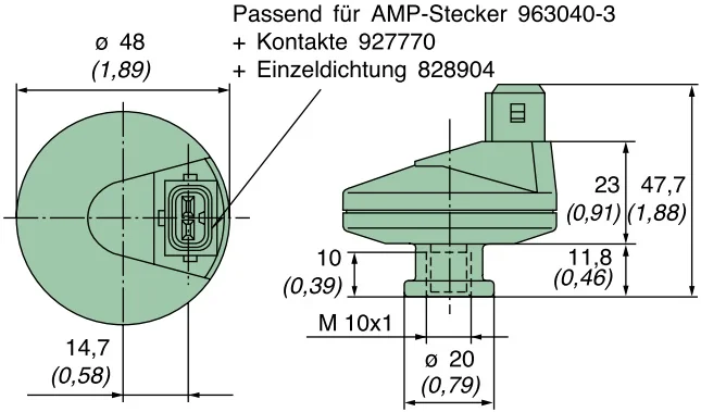 Mann Hummel - 39 080 70 802 - Maintenance switch 80mbar