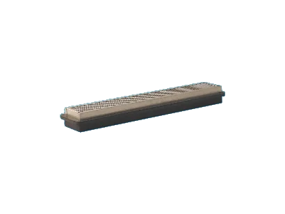 Panclean - AX7018 - Cabin air filter (activated carbon comb)