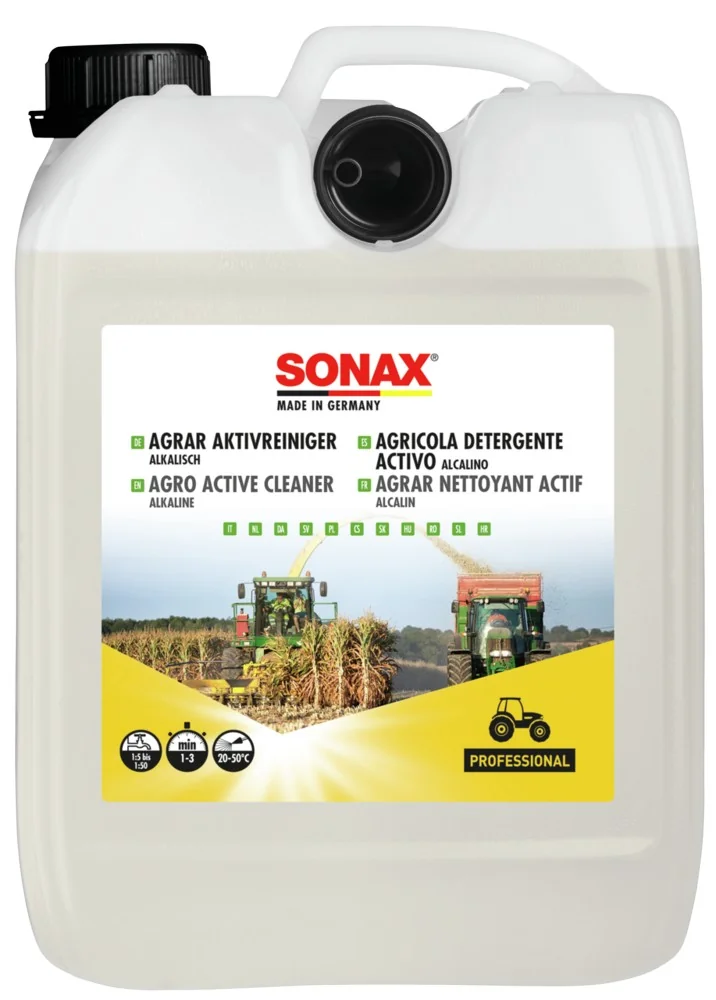 Sonax - SONAX AGRAR AktivReiniger alkalisch - Sonax agrar active cleaner alkaline - 5 liters