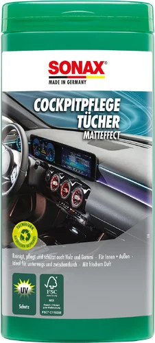 Sonax - SONAX Cockpit Pflege Tücher - Sonax cockpit care cloths matteffect box