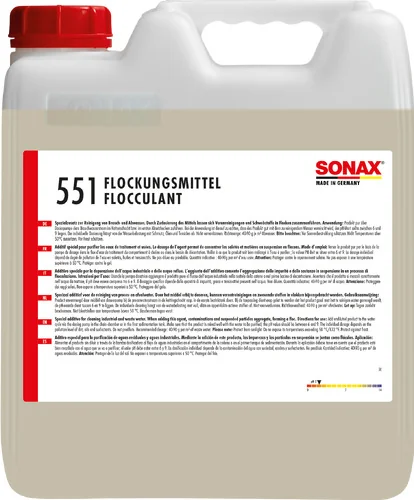 Sonax - SONAX Flockungsmittel - 10 Ltr - Sonax flockant - 10 l