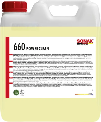 Sonax - SONAX PowerClean - 10 Ltr - Sonax powerclean - 10 l